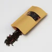 Пакет Zip - lock Крафт с прямоугольным окном 12&times;20 см