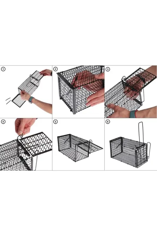 Крысоловка, 24&times;12&times;12 см, металлическая, Greengo