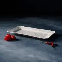 Блюдо керамическое сервировочное &laquo;Сьюзен&raquo;, 25.5&times;14 см, белое