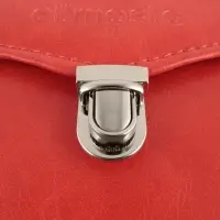 Застёжка для сумки TEIRA, металлическая, 19.5 г, 3.3&times;2.5 см, цвет серебряный
