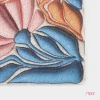 Коврик придверный Доляна, ПВХ, 45&times;75 см