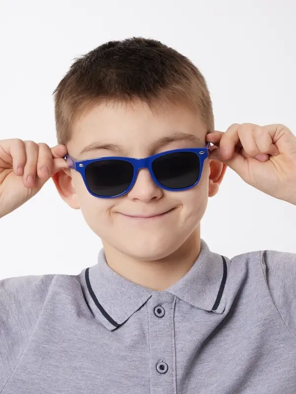 Очки солнцезащитные детские OneSun, uv 400, пружина,12.7&times;2.6&times;4 см, линза 4&times;5.4 см