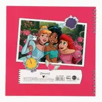Книга пожеланий на пружине, 21.7&times;21 см, Принцессы