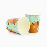 Стаканы (250 мл) Капибара, СДР, Все Сбудется!, 6 шт.