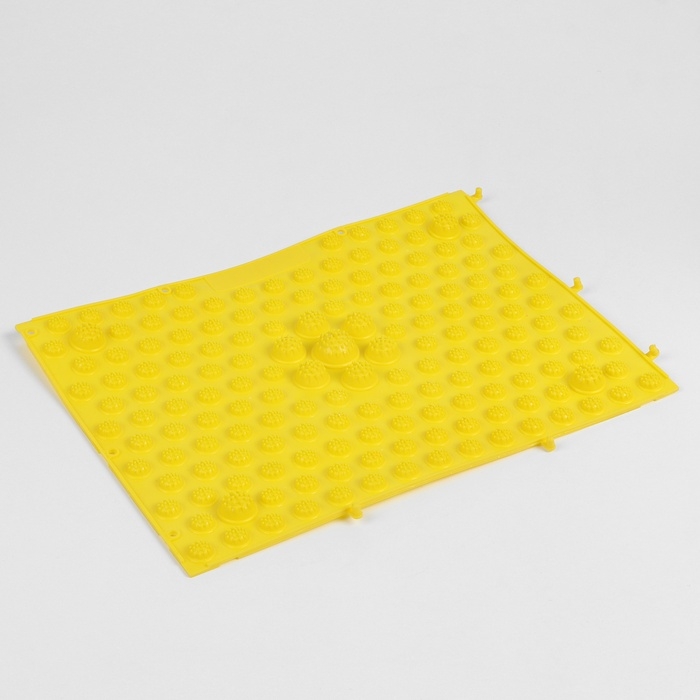 Массажный коврик ONLYTOP, 37,5х27,5 см, цвета МИКС Массажный коврик ONLYTOP, 37,5х27,5 см, цвета МИКС