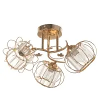 Люстра &laquo;Переливы&raquo; 3&times;40 Вт Е27 золото