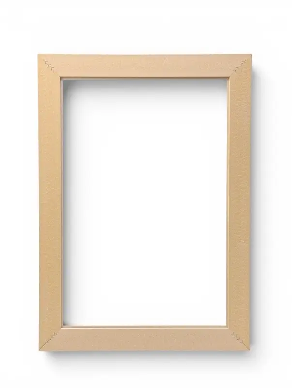 Рама для картин и зеркал Elegance de Lumi, 40&times;60 см, пластик, белая с серебром