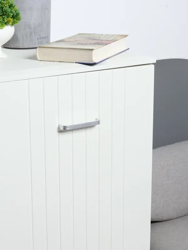 Ручка-скоба мебельная LIGHT РС108 (РС96CP), м/о 96 мм, цвет матовый хром