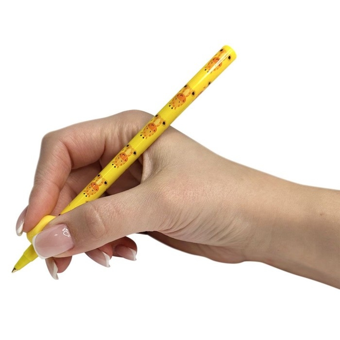 Ручка-тренажер  Ручка-тренажер "Каляка-Маляка" синяя, шариковая, 0,7 мм , круглый корпус