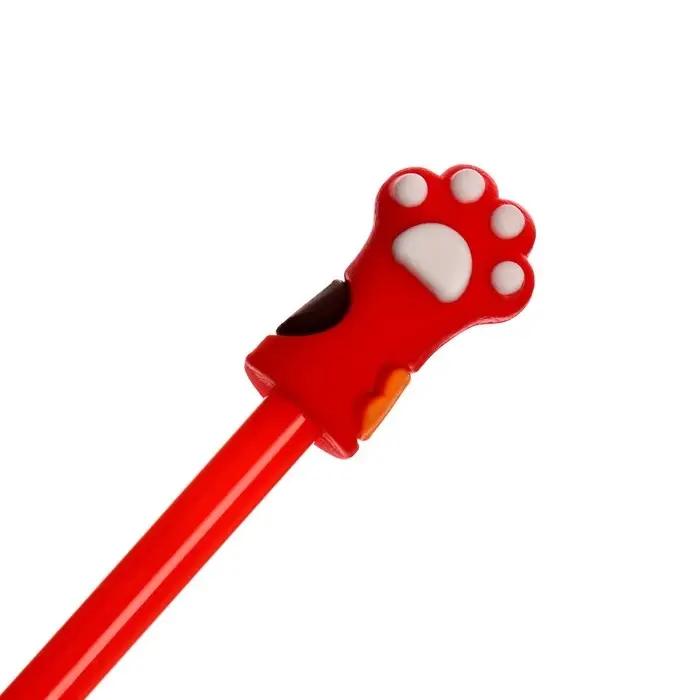 Ручка-прикол Calligrata "Лапка", гелевая, МИКС