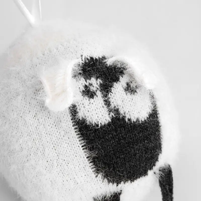 Вязаный шарик Sheeply, белый
