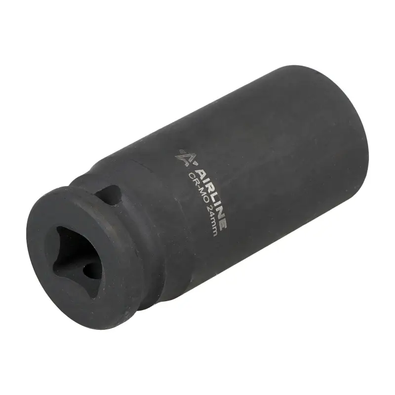 Головка ударная торцевая 1/2"DR двенадцатигранная 24мм, L=78мм