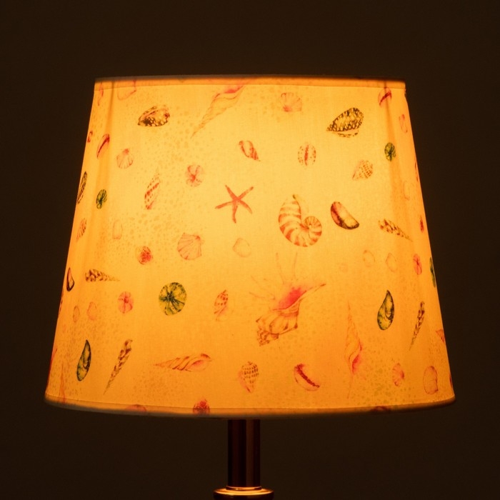 Абажур универсальный "Ракушки"  Е27/Е14 24х24х19см