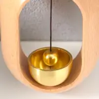 Колокол магнитный бук "Овал" 3,2х7,2х10,5 см