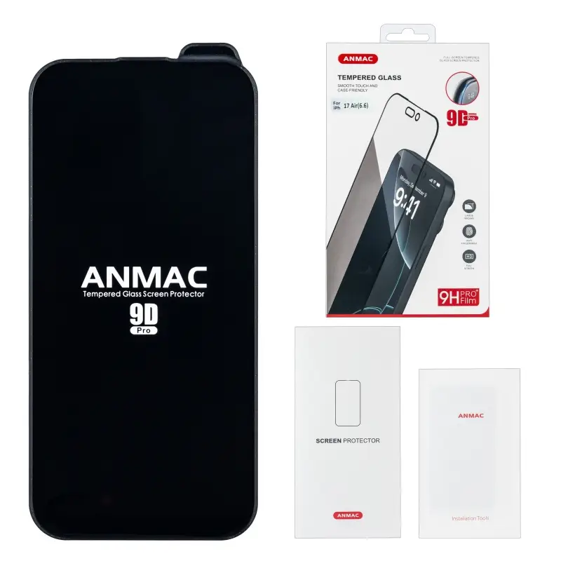 Защитное стекло для iPhone 17 Air 9D ANMAC Арт. 1137566