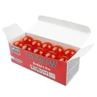 Лампа AVS Vegas 24V. PY21W(BAU15S) "orange" смещ.штифт BOX 10шт.