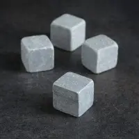 Камни для виски &laquo;Горные вершины&raquo;, натуральный стеатит, 4 шт.