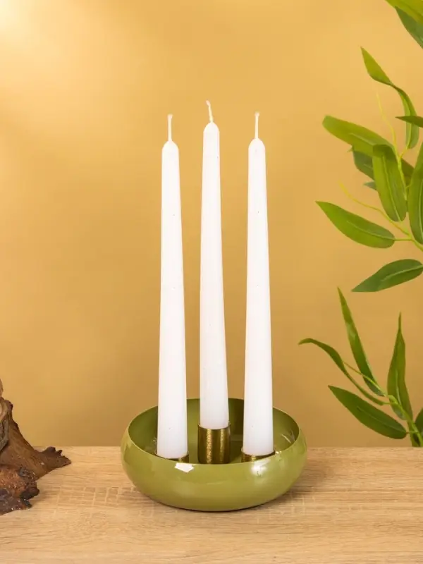 Подсвечник на 3 свечи на магнитах «Авокадо», 13×13×4 см Подсвечник на 3 свечи на магнитах «Авокадо», 13×13×4 см
