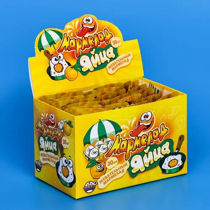 Мармелад жевательный «Яйца», 8 г Мармелад жевательный «Яйца», 8 г