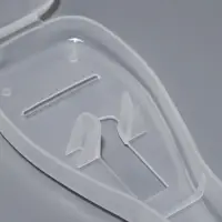 Футляр для бритвы 16.6&times;5.2&times;3 см, прозрачный