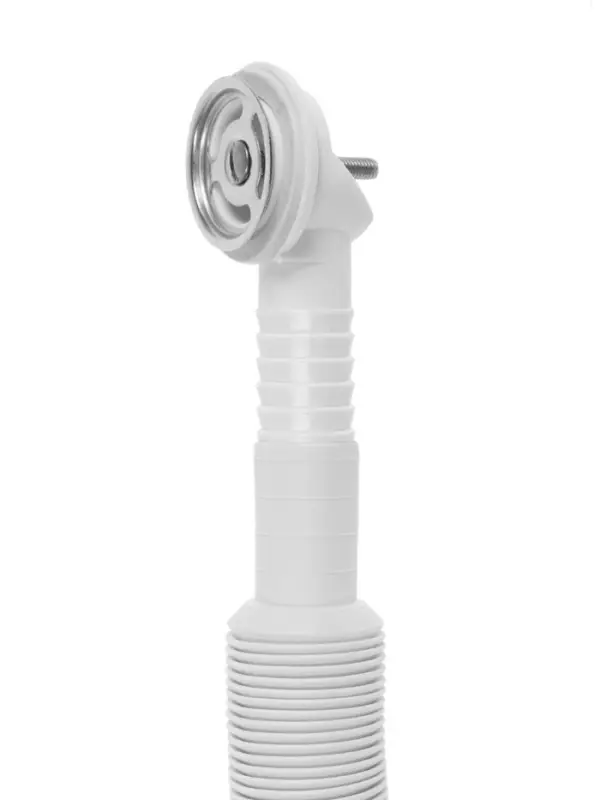 Сифон для мойки ZEIN, 3 1/2&rsquo;&rsquo;*40мм, круглый перелив, с гофротрубой 40/50 мм