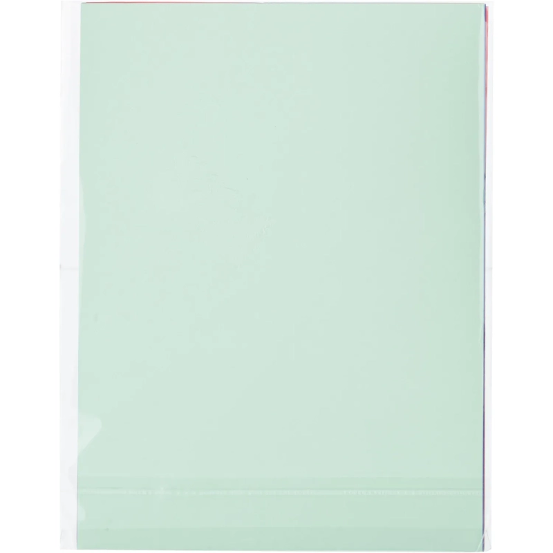 Бумага цветная Комус Класс А4,12л,12цв,тонированная в массе,пакет