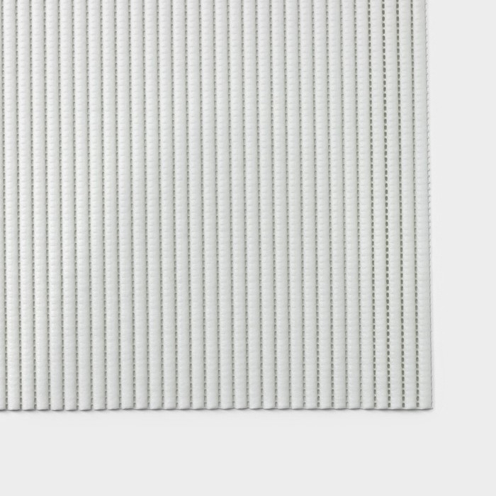 Коврик для ванной и туалета Доляна, 65&times;100 см, цвет белый