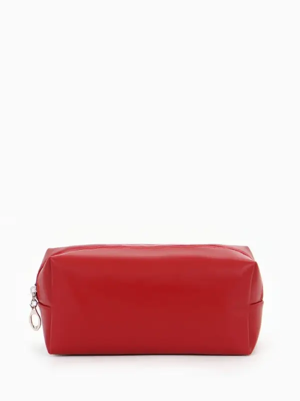 Косметичка дор Одноцвет 19*7,5*8,5, отд на молнии, бордовый