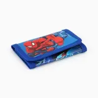 Кошелек детский на липучке &laquo;Супергерой&raquo;, синий 9&times;9&times;1