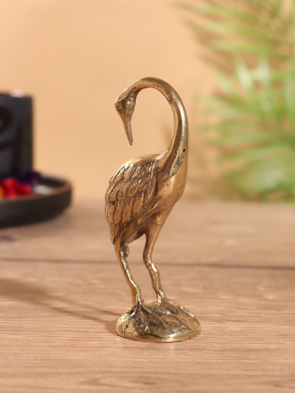 Сувенир бронза Сувенир бронза "Журавль" 5х3х10 см