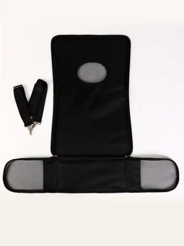 Сумка - переноска &laquo;Полосы&raquo;, размер S, 37&times;20&times;24 см, каркасная