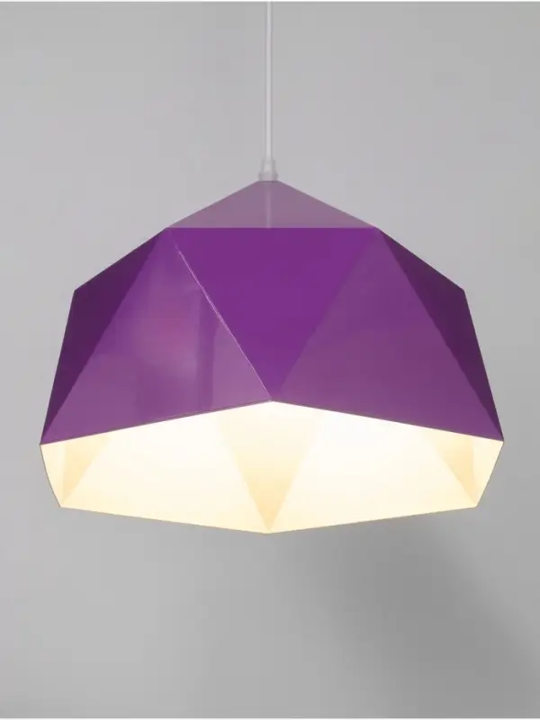 Светильник Edward, 1&times;40 Вт, Е27, 38&times;38&times;25 см, фиолетовый