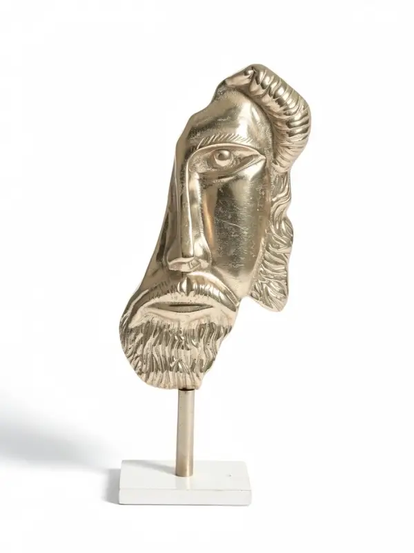 Сувенир &laquo;Взор&raquo;, 20&times;10&times;50 см, алюминий, мрамор