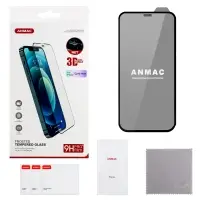 Защитное стекло iPh 12 Pro Max ANMAC 3D матовый с сеточкой Арт. 1137241