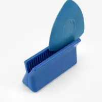 Точилка для мела 7*4см пластик синий