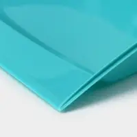 Веник для пола Disco, с совком, 8&times;19&times;58 см, бирюзовый