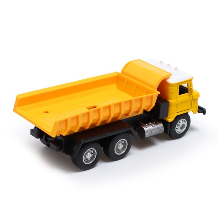Грузовик металлический «Самосвал», инерционный, цвет жёлтый Грузовик металлический «Самосвал», инерционный, цвет жёлтый