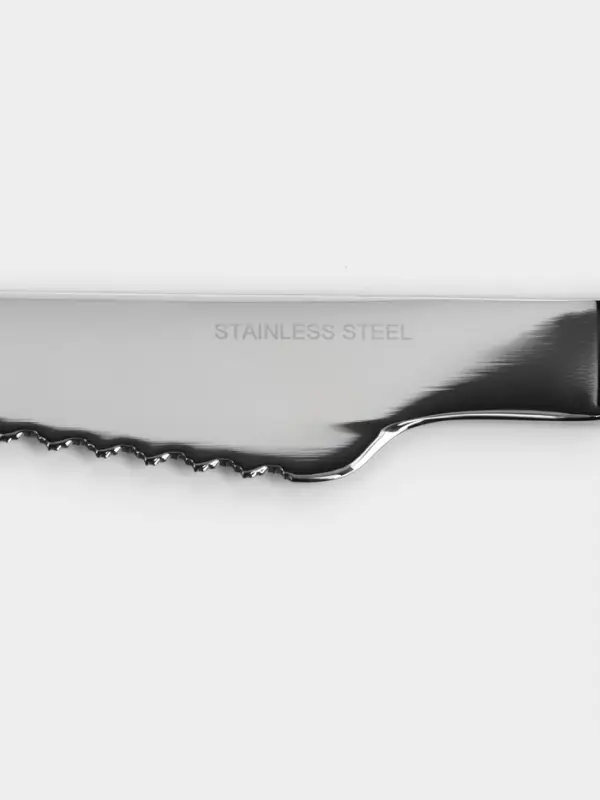 Нож для стейка Hanna Kn&ouml;vell, 22.3 см, толщина 6 мм, сталь Aisi 420, серебристый