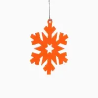 Набор ёлочных украшений "Снежинки" 5 шт Набор ёлочных украшений "Снежинки" 5 шт