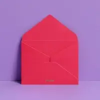 Подарочный конверт "With love", тиснение, дизайнерская бумага, 9 × 7 см