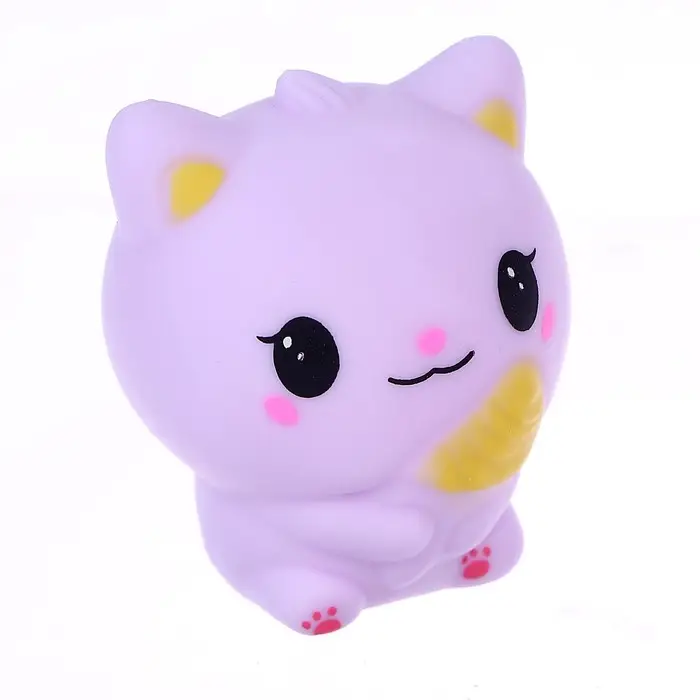 Мялка с пастой «Котёнок», цвета МИКС Мялка с пастой «Котёнок», цвета МИКС