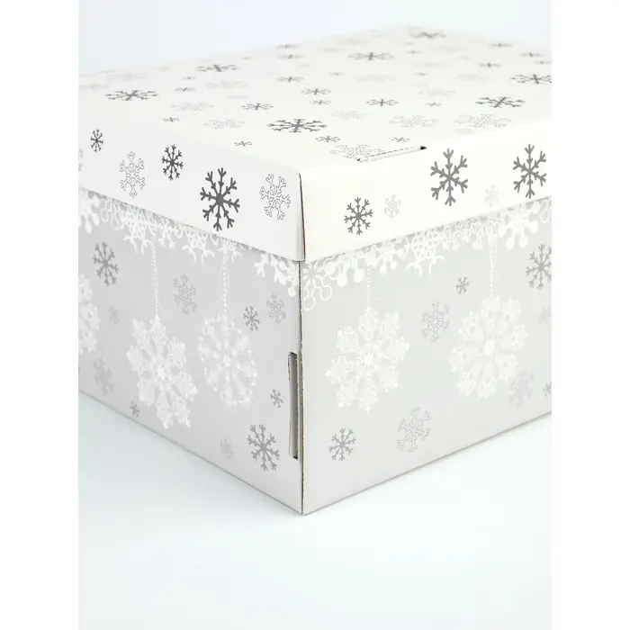 Набор подарочных коробок Let it snow, 31.2&times;25.6&times;16.1 см, 3 шт.