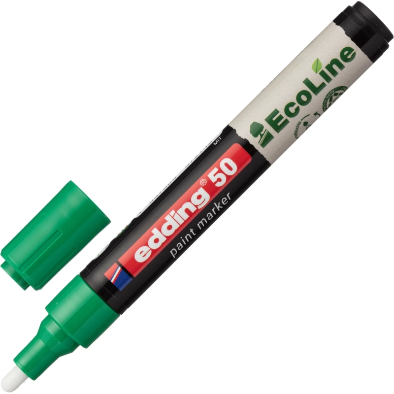 Маркер промышленный лаковый Edding E-50 зеленый 2-3 мм (4-50-004)