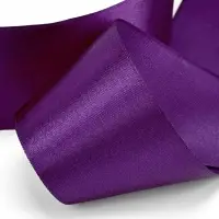 Лента атласная, 50 мм, 23&plusmn;1 м, фиолетовая
