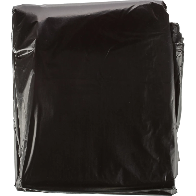 Мешки для мусора ПВД 240л 60 мкм 50шт/уп черный 100х140см