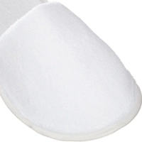 Тапочки одноразовые махр.ТО-153Прем отель-3ЭВА 3мм закр мыс.махр,пор