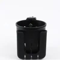 Подстаканник с держателем телефона для коляски, черный, Крошка Я