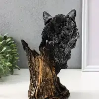 Подставка под бутылку &laquo;Волк&raquo;, 25&times;17&times;13 см, под сталь