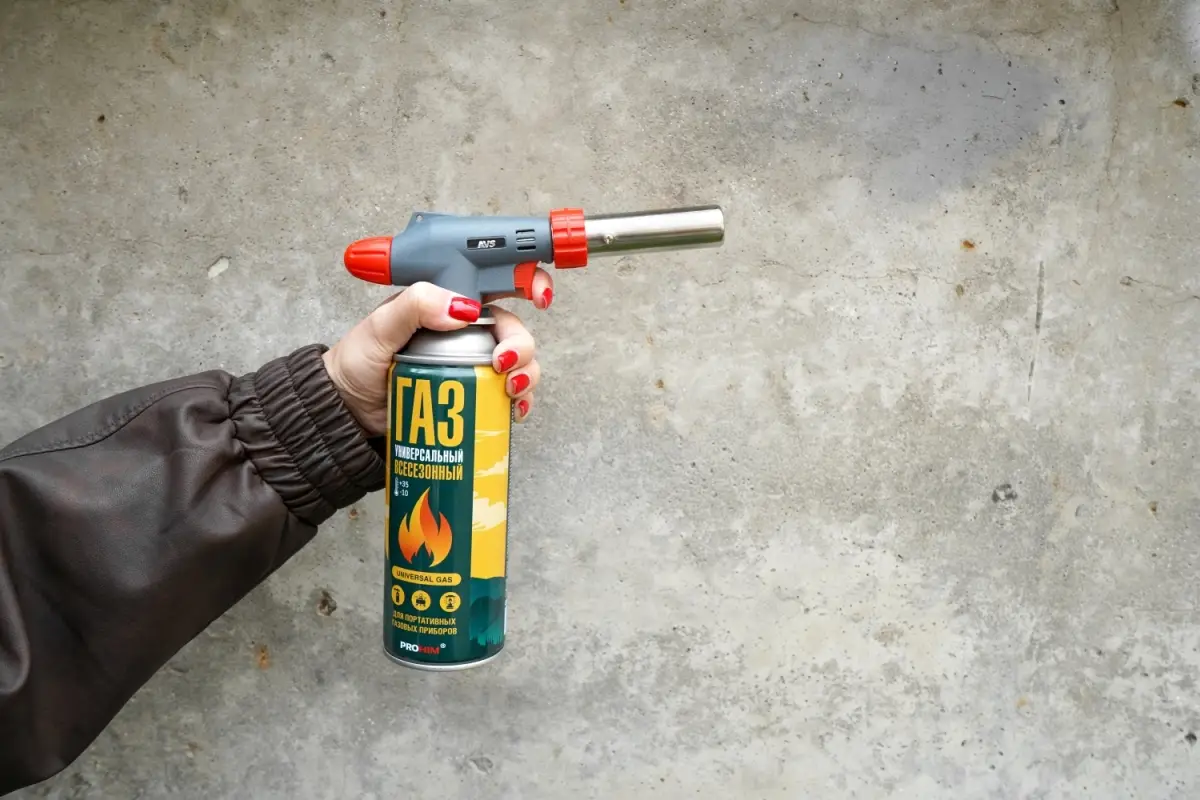 Газовая горелка AVS TG-07 с пьезоподжигом и регулировкой подачи воздуха