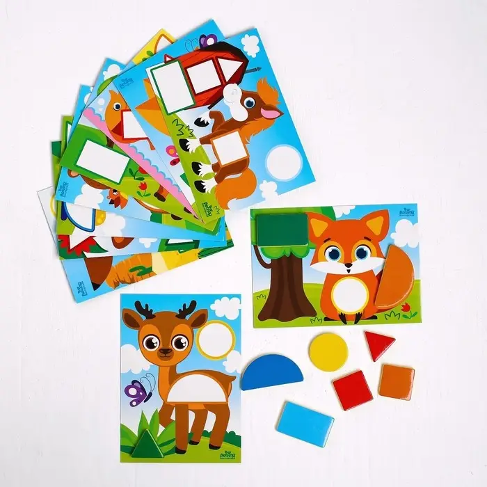 Мозаика с шаблонами IQ-ZABIAKA &laquo;Животные мира&raquo;